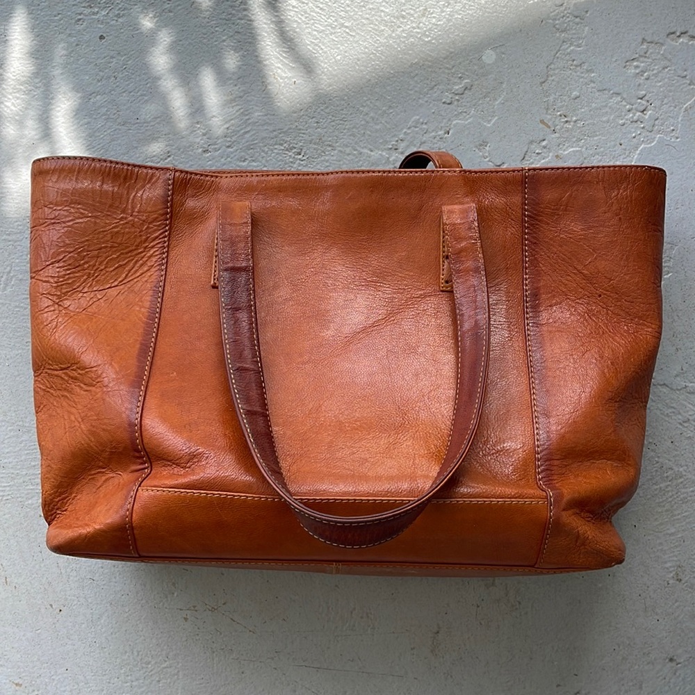 Noonday Collection Modern Leather Tote